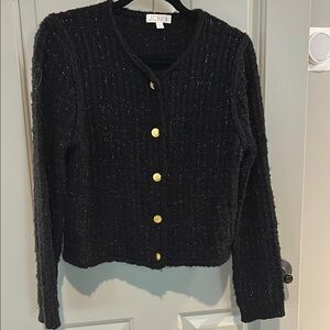 Crew Sparkle Cardigan Size M